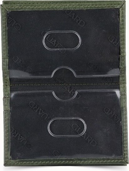 Guard Antik Yeşil Hakiki Deri Ikiye Katlı Mini Boy Kredi Kartlık - GRD260404WT1054 görsel 4