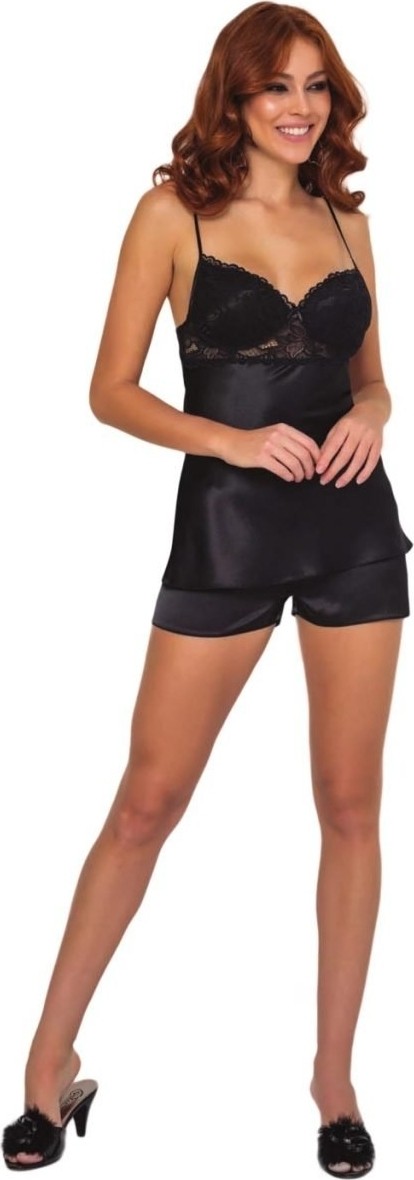 Pierre Cardin Saten Şort Takım 415 görsel 3