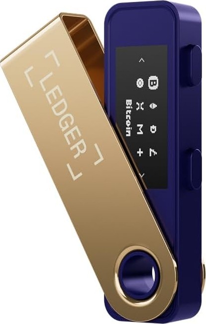 Happy Trend Ledger Nano S Plus Demir Fuşya Kripto Donanım Cüzdanı - Soğuk Cüzdan