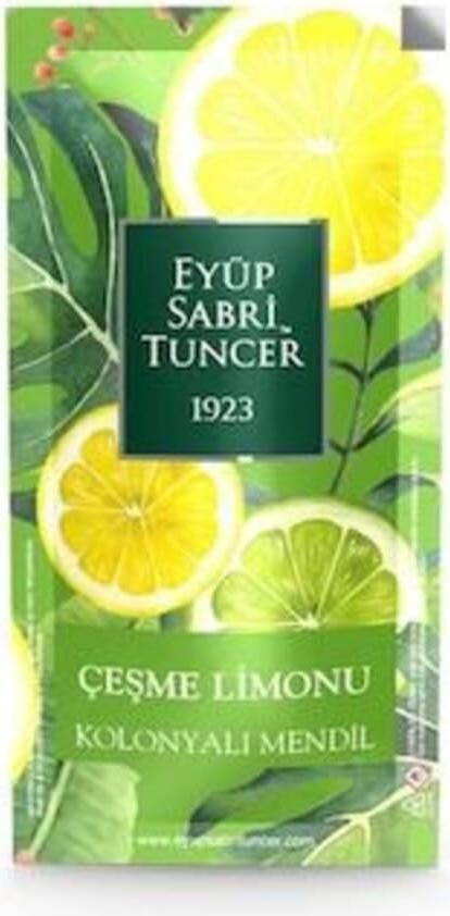 1001 Kolonyalı Mendil Çeşme Limonu 150 Adet