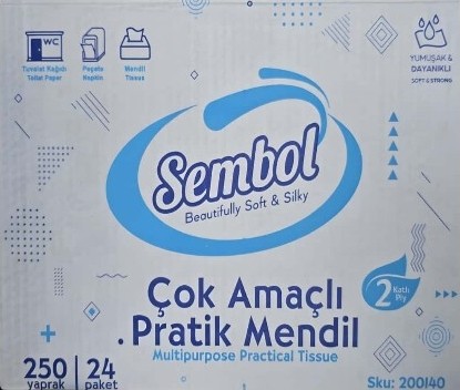 sembol Çok Amaçlı Mendil