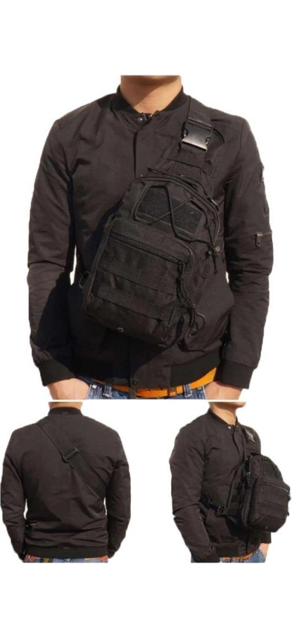 Single Sword Su Geçirmez Outdoor Taktik Tek Omuz Çapraz Çanta - Puma - multicolor Renk - Standart Beden - Renk: Bej görsel 2