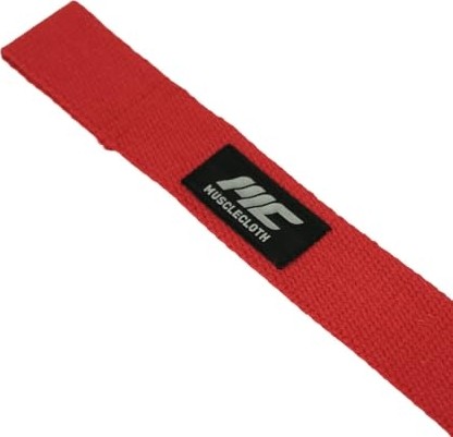 Aesco Musclecloth Lifting Strap Kırmızı görsel 3