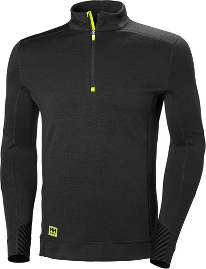 Helly Hansen Workwear Lıfa Yarım Fermuar Sweatshirt -75109 - WW.HH.75109.990.L