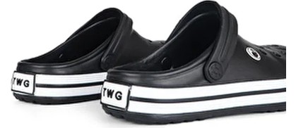 Twingo Unisex Terlik Önü Kapalı Delikli Yazlık Cross Terlik Yetişkin ve Çocuk Sandalet Terlik 31/45 görsel 4