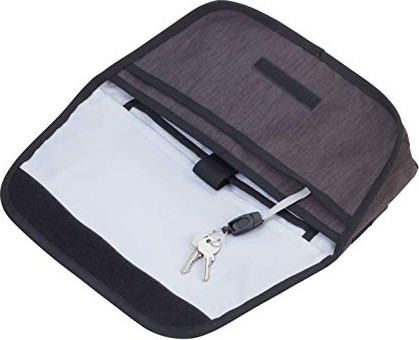 Aesco Üniseks, Yetişkin Iş Crossbody Çantası, Siyah, 375 x 200 x 85 mm görsel 5
