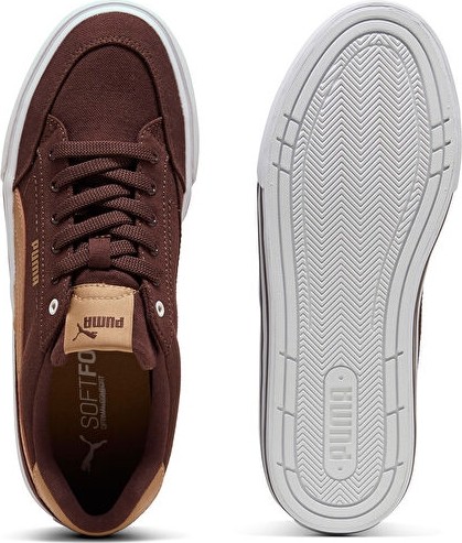 Puma Court Classıc Vulc Fs Erkek Günlük Ayakkabı 39635341 Kahverengi görsel 4