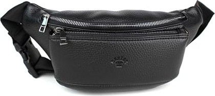 Aesco Erkek Çok Cepli Omuz ve Bel Çantası (Siyah) görsel 2