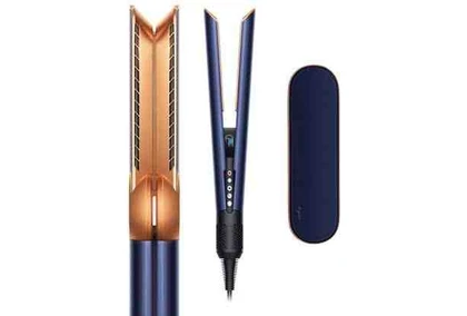 Resim Leta Airstrait Parlak Nikel ve Parlak Bakır Islak ve Kuru Saç Düzleştirici Dyson 