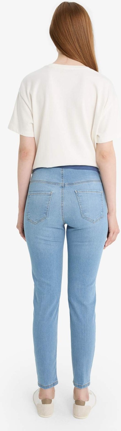 DeFacto Skinny Fit Yüksek Bel Düz Paça Standart Boy Hamile Pantolon Z6884AZ24SP görsel 6