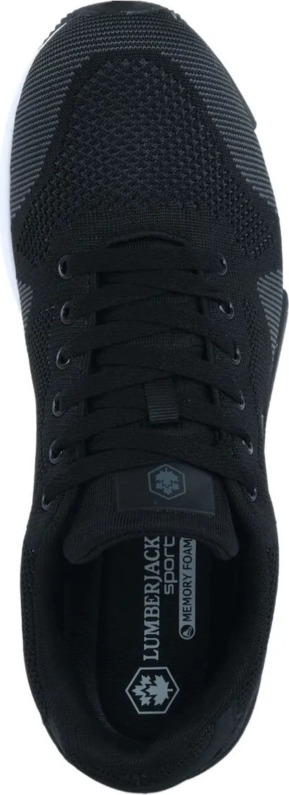 Lumberjack Vendor 3Fx Siyah Erkek Sneaker Düz Taban ve Konforlu Malzeme ile Şık Tasarım görsel 5