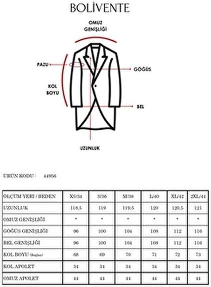 Bolivente Oversize Kruvaze Kapama Rüzgarlık Detaylı Trençkot 44956 görsel 2
