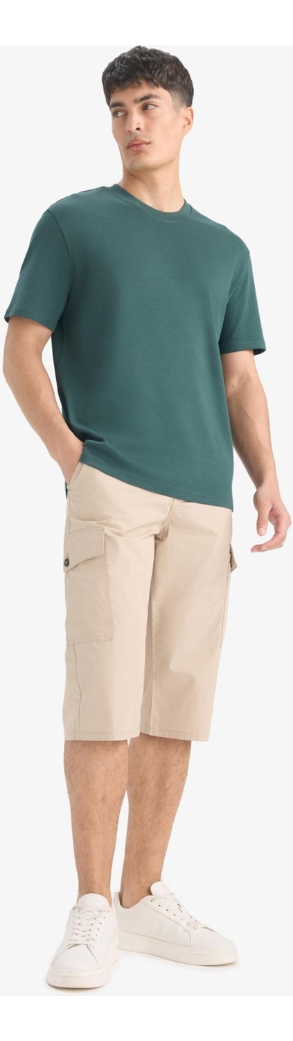 DeFacto %100 Pamuk Regular Fit Kapri E5363AX25SM görsel 2