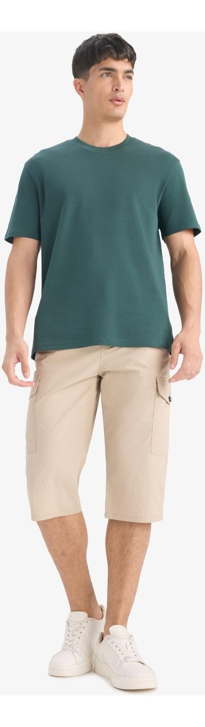 DeFacto %100 Pamuk Regular Fit Kapri E5363AX25SM görsel 3