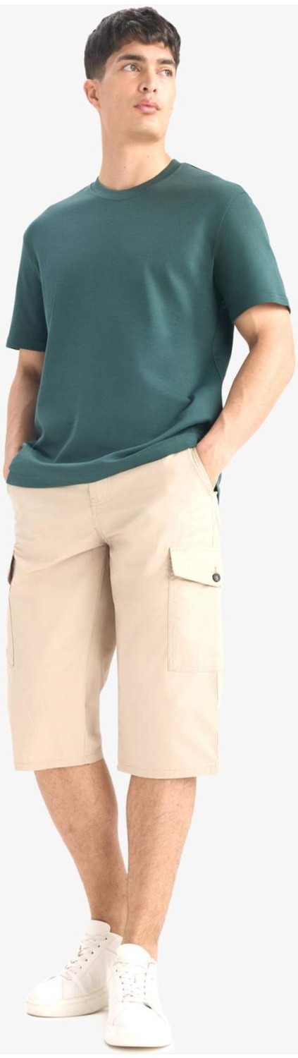 DeFacto %100 Pamuk Regular Fit Kapri E5363AX25SM görsel 8