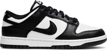 BENZSNEAKERS Nike Dunk Low Retro Siyah Beyaz Panda Erkek Günlük Spor Ayakkabı Deri Tabanlı Konforlu Tasarım
