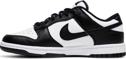 BENZSNEAKERS Nike Dunk Low Retro Siyah Beyaz Panda Erkek Günlük Spor Ayakkabı Deri Tabanlı Konforlu Tasarım görsel 2