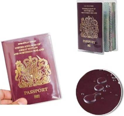1001 Pasaport Kılıfı,pasaport Koruyucu,pasaport Kabı Şeffaf (2) görsel 5