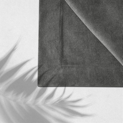 Kadife Dokulu Masa Örtüsü Gri Rengi fiyatları