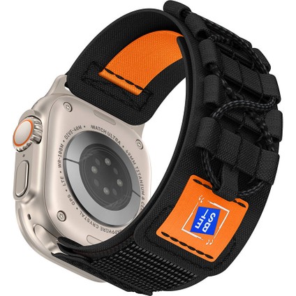 Apple Watch 42MM Krd-99 Hasır Kordon Siyah fiyatları