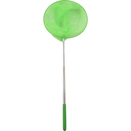 Açık Hava Alıcı Alıcı Kelebek Net Balık Ağı Çantası Paslanmaz Çelik Teleskopik Balık Ağı Aracı Açık Hava Teleskopik Taşınabilir Alıcı Alıcı Net-Yeşil (Yurt Dışından)