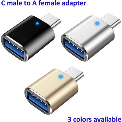USB 3.0 C Tipi Otg Adaptörleri Typec Erkek USB Dişi Dönüştürücü C Samsung Xiaomi Huawei iPhone Için Mikro Konnektör Adaptörü (Yurt Dışından) fiyatları