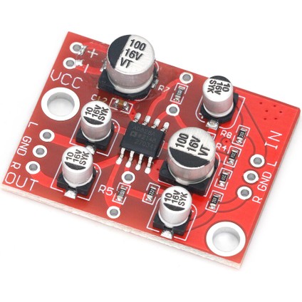 Dc 5V-15V AD828 Stereo Preamp Güç Amplifikatörü Kurulu Preamplifikatör Modülü (Yurt Dışından)