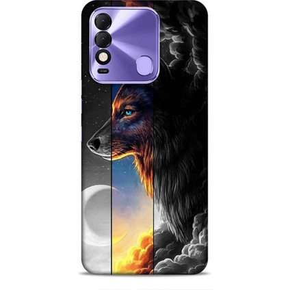 Tecno Spark 8c Kılıf Caliburn 15 Kurt Hilal Kalın Silikon