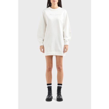 Pamuklu Relaxed Fit Mini Elbise Kadın Elbise 3DYA72 Yjffz 1125