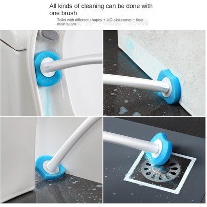 Banyo Ölü Açı Yok Uzun Saplı Ev Tipi Tuvalet Temizleme Tek Kullanımlık Fırça (Yurt Dışından) fiyatları