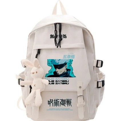 Stil 05 Satoru Jujutsu Kaisen Anime Cosplay Sırt Çantası Öğrencileri Okul Çantası Karikatür Gizli Sakli Konusmalar Dizüstü Seyahat Sırt Çantası Açık Oğlan Kız Hediyeleri (Yurt Dışından) modelleri