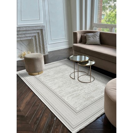 Çırağan Koleksiyonu Dokuma Mikrofiber Modern Klasik Salon Halısı Mutfak Halısı Çocuk Halısı Yolluk E103