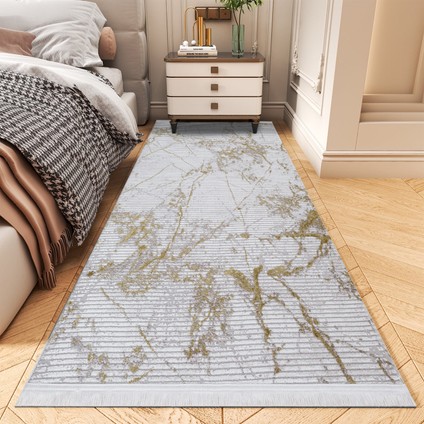 Norm Koleksiyonu 6208 Akrilik Yumuşak Salon Oturma Ofdası Mutfak Koridor Özel Ölçi Halı Yolluk