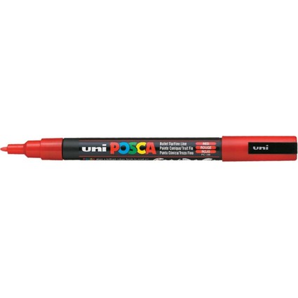 Posca Marker Pc-3m Fine 0.9-1.3 mm Red modelleri
