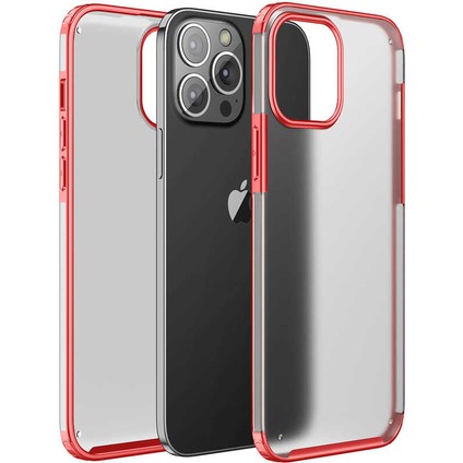 iPhone 13 Pro Max - Uyumlu Zore Volks Kapak-Kırmızı