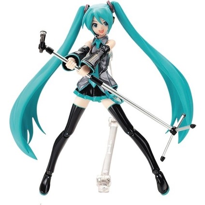 Sanal Şarkıcı Onion Lady Hatsune Hareketli Bebek Modeli Süsleme Küçük Figür (Yurt Dışından)