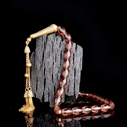 925 Ayar Gümüş Püsküllü Arpa Kesim Sultan Taşı Tesbih fırsatları