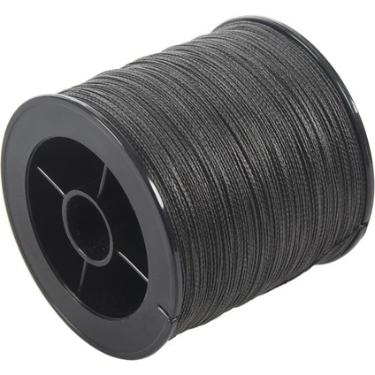 500M 50LB Renkli 4 Telli Multifilament Pe Örgü Misina (Siyah) (Yurt Dışından)