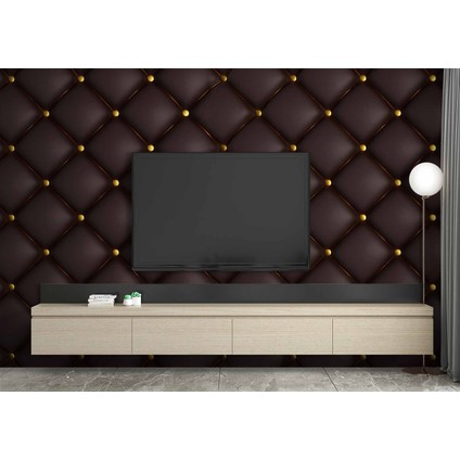 3 Boyutlu Deri Desenli Duvar Kağıdı Baskı modelleri