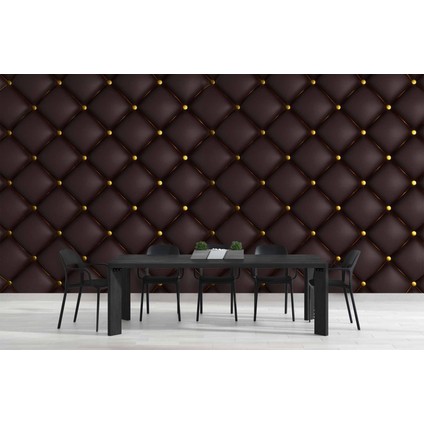 3 Boyutlu Deri Desenli Duvar Kağıdı Baskı indirimleri