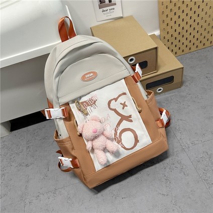 Yüksek Kaliteli Dikişli Basit Sırt Çantası (Yurt Dışından)