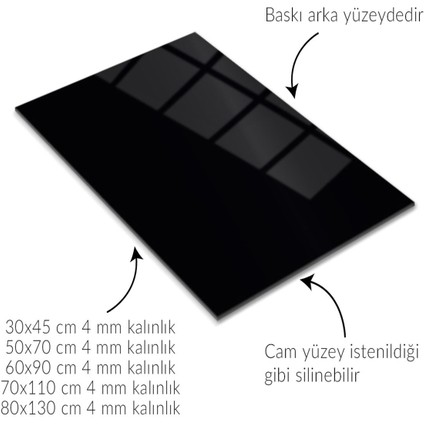 Atatürk Cam Tablo - Cam Tablolar - Atatürk Tablo - Atatürk Portresi - Atatürk Tablosu - Ata065