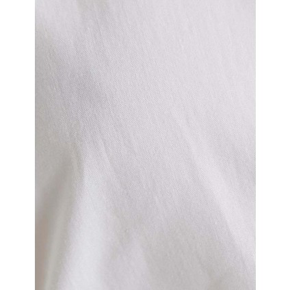 Mini Gömlek Elbise Pencere Detaylı Düğmeli Kısa Kollu Pamuklu - Koton - 4SAK80203UW - Beyaz - 38 fırsatları
