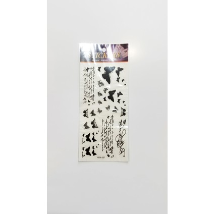 Geçici Döğme Tattoo Stıckers 4paket EASTERN-0318