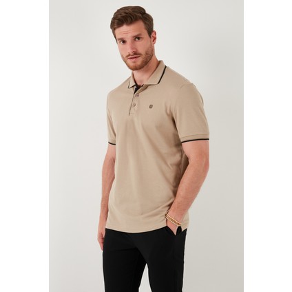 % 100 Pamuk Düğmeli Slim Fit Polo Yaka T Shirt Erkek Polo Yaka T Shirt 5902118