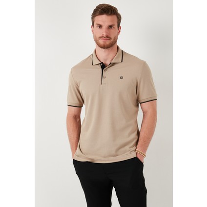 % 100 Pamuk Düğmeli Slim Fit Polo Yaka T Shirt Erkek Polo Yaka T Shirt 5902118