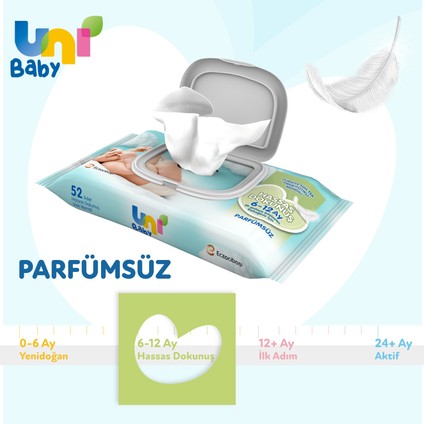 Hassas Dokunus Islak Mendil 12x52 (624 Yaprak) indirimleri