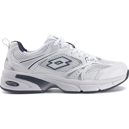 Erkek Günlük Spor Ayakkabı Beyaz Lacivert Düz Taban