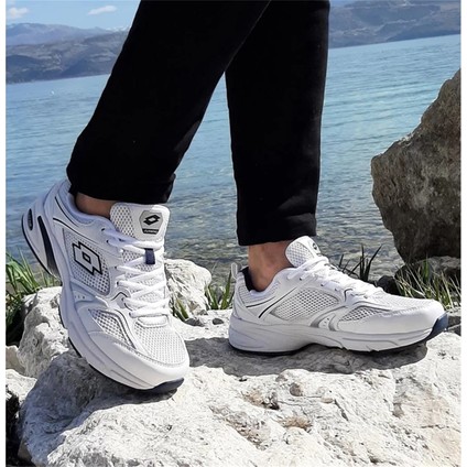 Erkek Günlük Spor Ayakkabı Beyaz Lacivert Düz Taban fiyatları