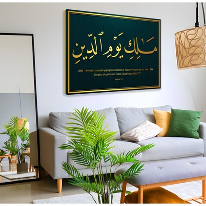 Fatiha Suresi Kanvas Tablo fiyatları